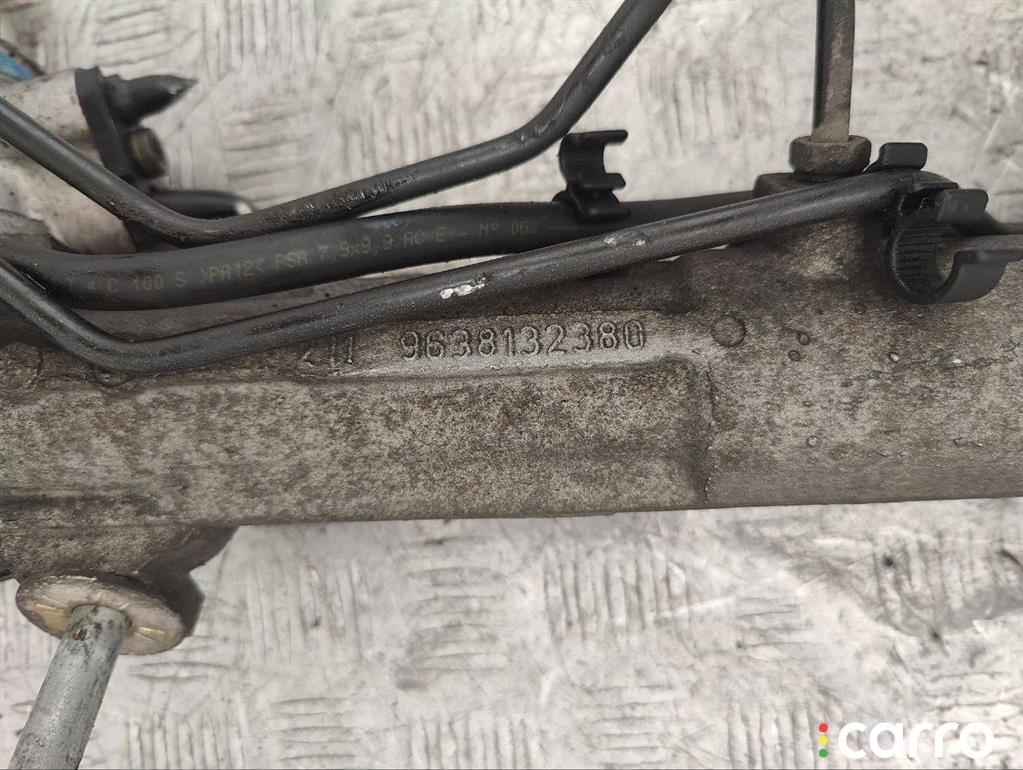 Рулевая рейка Peugeot 206 1998-2003, левый руль, 9638132380, фото 3