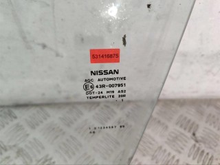Стекло двери передней левой, Nissan Juke 2010-2014