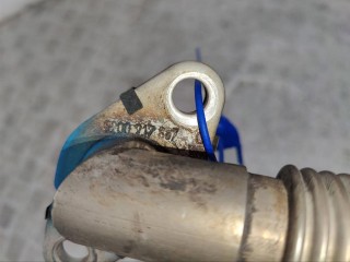 Трубка системы рециркуляции EGR, ориг. номер 8200217887, Renault Scenic 2 2003-2006