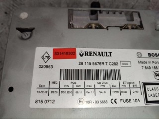 Магнитола, ориг. номер 281155676R, Renault Laguna 3 2007-2012