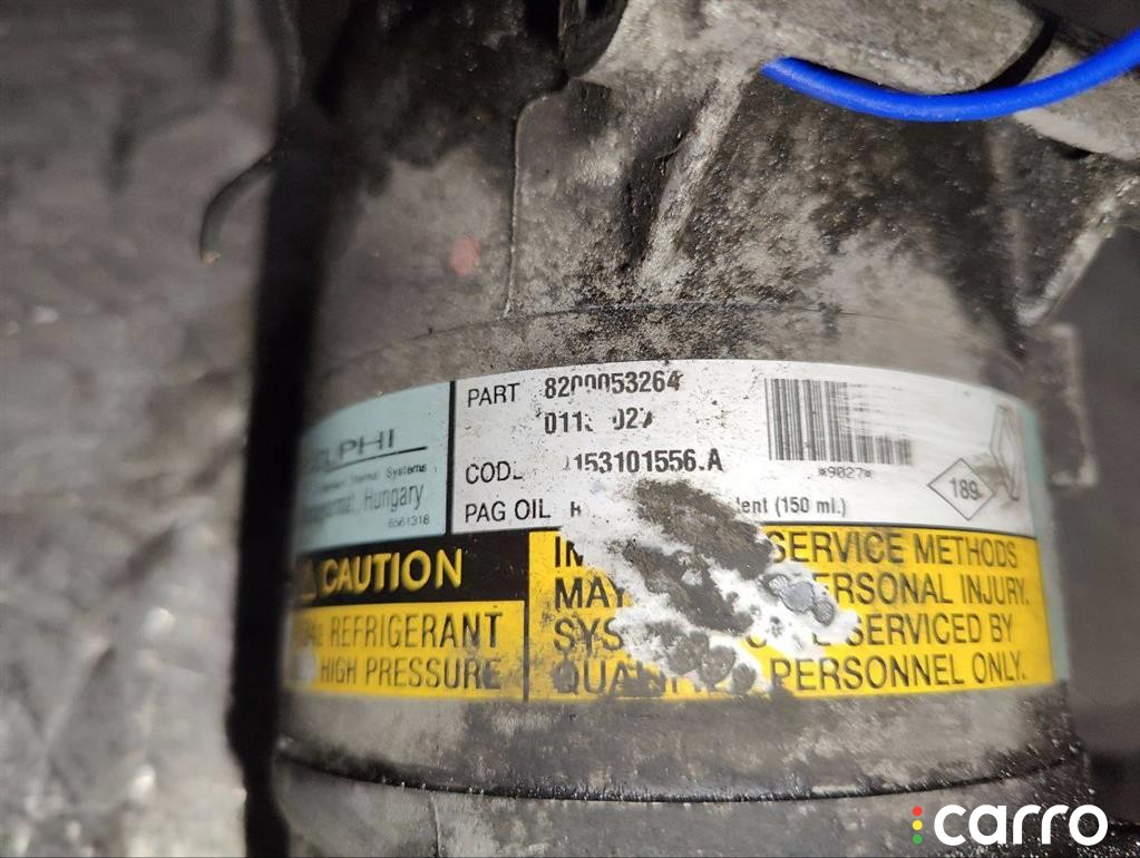 Компрессор кондиционера Renault Megane 2 2002-2006, 1.9 л, 8200053264, фото 5