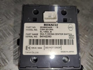 Джойстик управления мультимедиа, ориг. номер 253B00345R, Renault Laguna 3 2007-2012