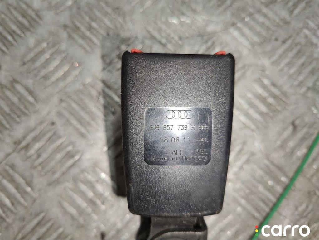 Замок ремня безопасности Audi A4 2000-2006, левый руль, 8J8857739H, фото 2