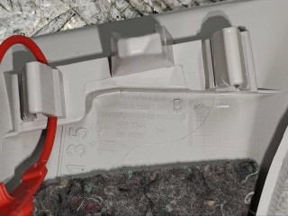 Обшивка стойки задней правой, ориг. номер 769363350R, Renault Megane 4 2016-2020