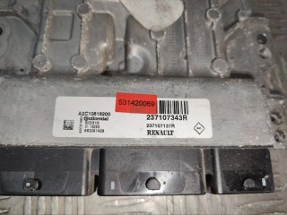 Блок управления двигателем, ориг. номер 487004553R, 237107343R, 237107137R, 284B66727R, Renault Megane 4 2016-2020