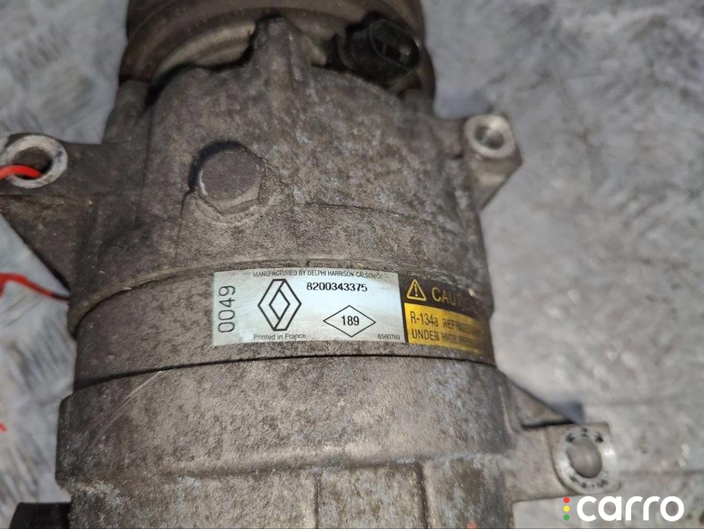 Компрессор кондиционера Renault Laguna 2 2001-2005, 1.9 л, 8200343375, фото 5