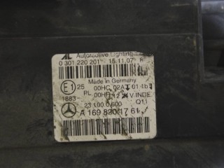 Фара левая, ориг. номер A1698201761, A1698201861, Mercedes B W245 2005-2008