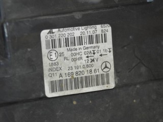 Фара левая, ориг. номер A1698201761, A1698201861, Mercedes B W245 2005-2008