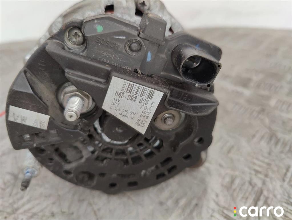 Генератор Skoda Fabia 2007-2010, 1.4 л, дизель, 045903023C, фото 5
