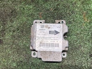 блок управления подушками безопасности, ориг. номер 09180801UZ, Opel Omega B [рестайлинг] 1999-2004