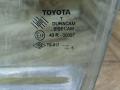 стекло двери передней левой Toyota Corolla Verso 2 поколение AR10 2005г. - фото №4