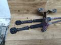 1K0711265L, 1K0711266L, 1K0711049AR трос кулисы КПП Skoda Octavia 2 поколение 2006г. - фото №5