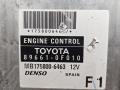 89661-0F010, 175800-6463 блок управления двигателем Toyota Corolla Verso 2 поколение AR10 2005г. - фото №2