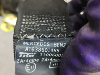 ремень безопасности передний правый, ориг. номер A1638601485, Mercedes-Benz M W163 [рестайлинг] 2001-2005