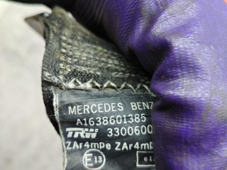 ремень безопасности передний левый, ориг. номер A1638601385, Mercedes-Benz M W163 [рестайлинг] 2001-2005