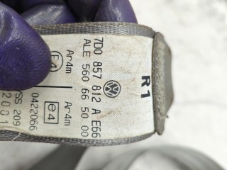ремень безопасности задний правый, ориг. номер 7D0857812A, Volkswagen Caravelle T4 1991-2003