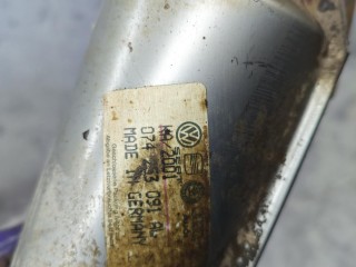 труба приемная глушителя, ориг. номер 074253091AL, Volkswagen Transporter T4 1991-2003