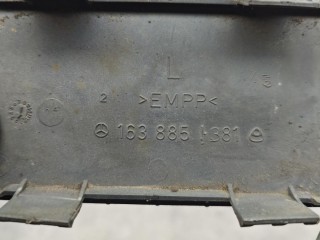 заглушка заднего бампера под крюк, ориг. номер 1638851381, Mercedes-Benz M W163 [рестайлинг] 2001-2005