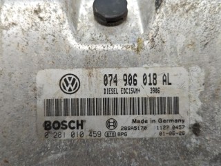 блок управления двигателем, ориг. номер 074906018AL, 0281010459, Volkswagen Transporter T4 1991-2003