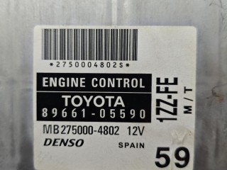 блок управления двигателем, ориг. номер 89661-05590, MB275000-4802, Toyota Avensis 2 поколение T250 2003-2006