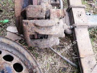 Суппорт задний правый, Peugeot Boxer 2
