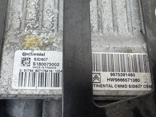 Блок управления двигателем, ориг. номер S180075002, SID807, Citroen C4 2004-2014