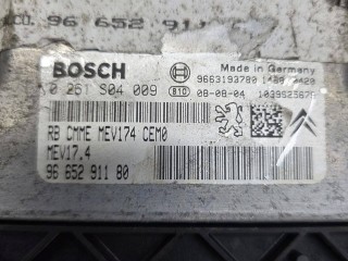 Блок управления двигателем, ориг. номер 9665291180, 0261S04009, Citroen C4 2004-2014
