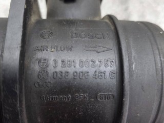 Расходомер воздуха, ориг. номер 0281002757, 036906461C, Skoda Fabia 2 (5J) 2007-2010