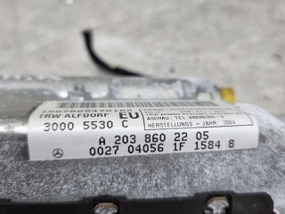 подушка безопасности двери передняя правая, ориг. номер A2038602205, Mercedes-Benz C W203/S203/CL203 2000-2004