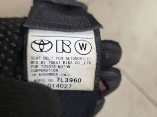 Ремень безопасности задний левый, ориг. номер 7L3960, Toyota Previa 3 XR50 2006-2019