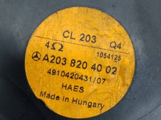 динамик двери передней правой, ориг. номер A2038204002, Mercedes-Benz C W203/S203/CL203 2000-2004
