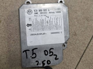 Блок AirBag, ориг. номер 1C0909605A, 5WK43122, Volkswagen Transporter T5 2002-2009