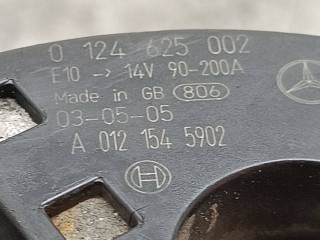 Генератор, ориг. номер 0124625002, A0121545902, Mercedes-Benz C W203/S203/CL203 2000-2004