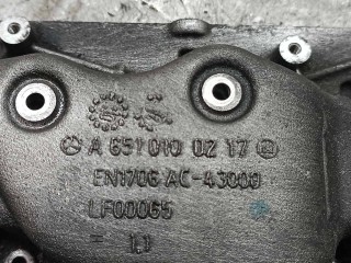 Крышка двигателя передняя, ориг. номер A6510100217, Mercedes-Benz Sprinter W906 2006-2014