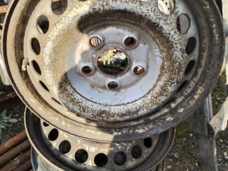 диск штампованный Volkswagen Transporter T5 2002-2009, 7H0601027D