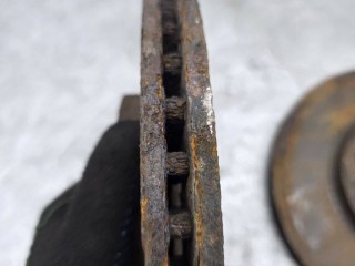 диск тормозной передний, Opel Astra G 1998-2009