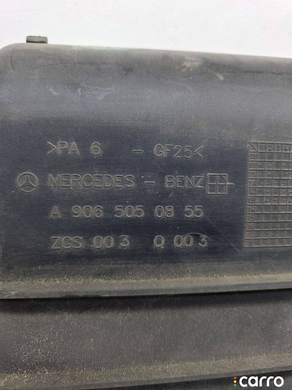 A9065050855 Диффузор вентилятора Mercedes-Benz Sprinter W906 2010г. - фото №2