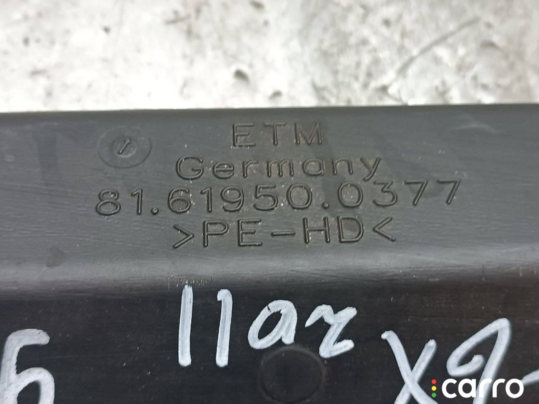 81619500377 Воздуховод отопителя (печки) MAN TGX 2011г. - фото №2