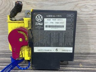 блок управления подушками безопасности, ориг. номер 6Q0909605S, SEAT Ibiza 3 поколение 2001-2006