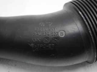 патрубок воздушного фильтра, ориг. номер 7P0129627B, 7P0129627E, Volkswagen Touareg 2 2010-2014