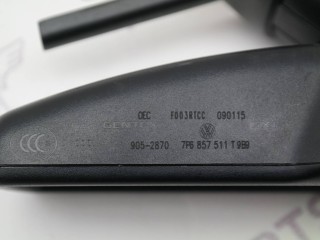 зеркало салона, ориг. номер 7P6857511, 7P6857511T9B9, Volkswagen Touareg 2 2010-2014