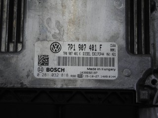 Блок управления двигателем, ориг. номер 7P1907401F, Volkswagen Touareg 2 2010-2014