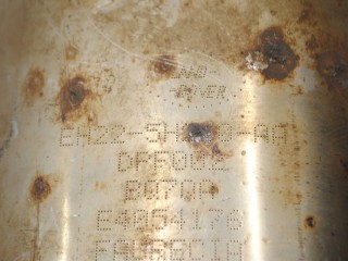 Фильтр сажевый, ориг. номер LR056206, EH225H240AA, Land Rover Discovery 4 2009-2013