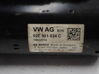 Стартер, ориг. номер 02E911024C, 02E911024CX, Volkswagen Transporter T5 2002-2009