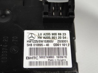 Блок управления печки/климат-контроля, ориг. номер A2059006923, Mercedes-Benz C-Класс W204/S204/C204 рест 2011-2015