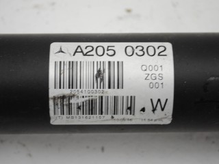 Карданный вал задний, ориг. номер A2054100302, Mercedes-Benz C-Класс W204/S204/C204 рест 2011-2015