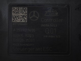 Блок ABS, ориг. номер A2539011400, A2539011300, Mercedes-Benz C-Класс W204/S204/C204 рест 2011-2015