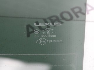 стекло двери задней, ориг. номер 6811476020, Lexus CT 2010-2014