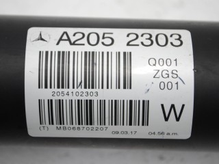 Карданный вал задний, ориг. номер A2054102303, Mercedes-Benz C-Класс W204/S204/C204 рест 2011-2015