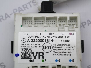 модуль управления двери передней, ориг. номер A2229001614, Mercedes-Benz C-Класс W204/S204/C204 рест 2011-2015
